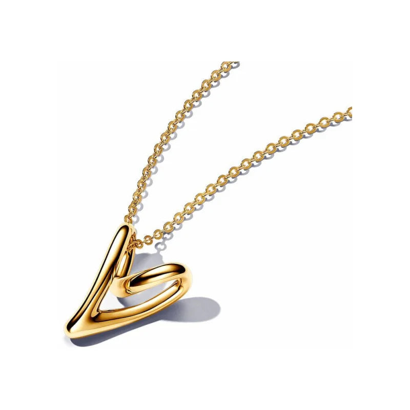 2025 Fashion 925 Sterling Silver Series Gold Pearl Irregular Organic Pearl Charm Earrings Necklace For Mother's Jewellery Gift